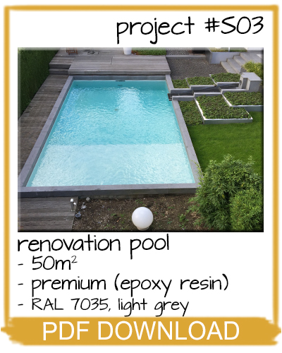 renovation pool example