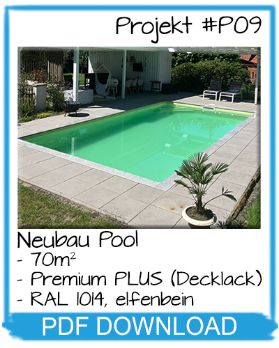 Pool selber bauen Beispiel