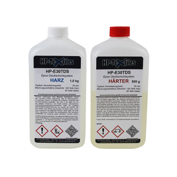 Epoxy resin topcoat system transparent | HP-E30TDS
